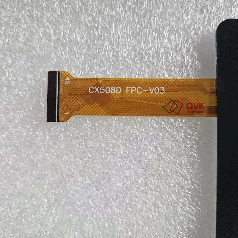 검정색 10.1 인치 CX508D FPC-V03 태블릿 용량 성 터치 스크린 디지타이저 센서 DUODUOGO S15 용 외부 유리 패널 CX508D