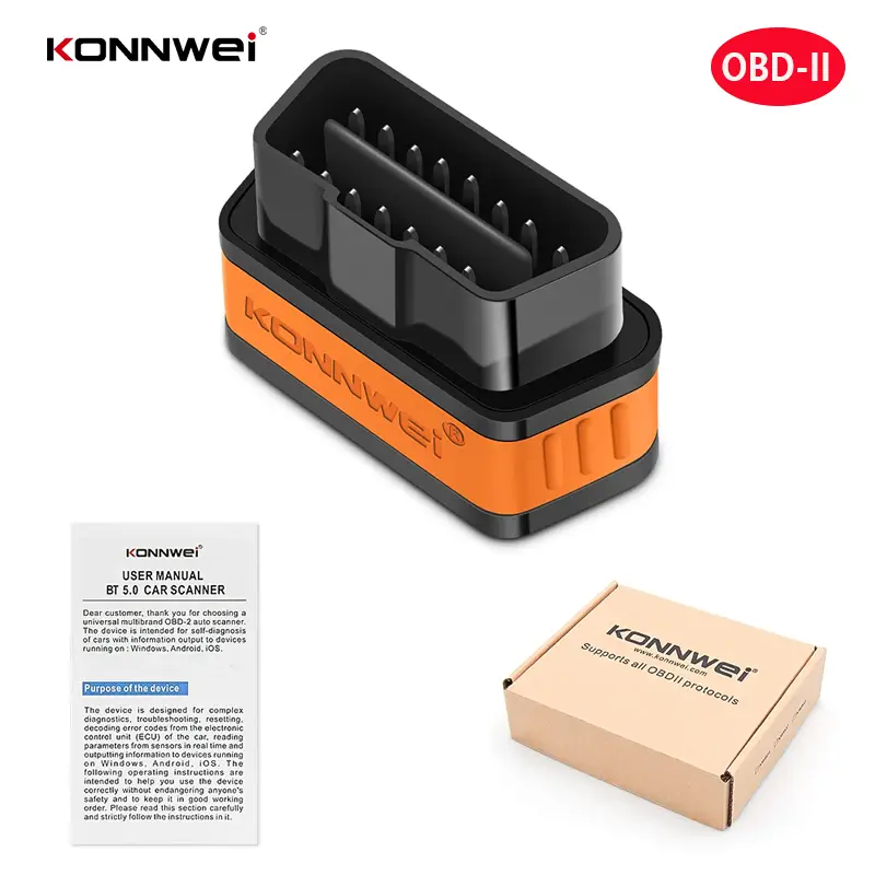 2025 New KONNWEI KW901 ELM327 V1.5 Bluetooth5.0 Car Auto OBD2 Scanner Android/IOS Car Diagnostic Tool Code Reader pk Vgate ICAR2 - Image 7