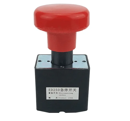 ZJK250 ( ED250 ) Emergency disconnecting switch push button switch 250A 80V DC for car automobile