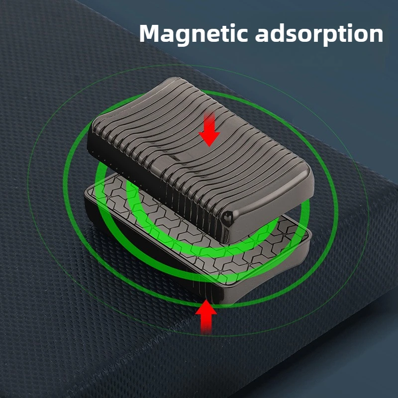 EDC Fidget Slider Roterende Metalen Zeep Anti Druk Sensorisch Speelgoed Focal Table Speelgoed Met Zachte Magnetische Schuifrege