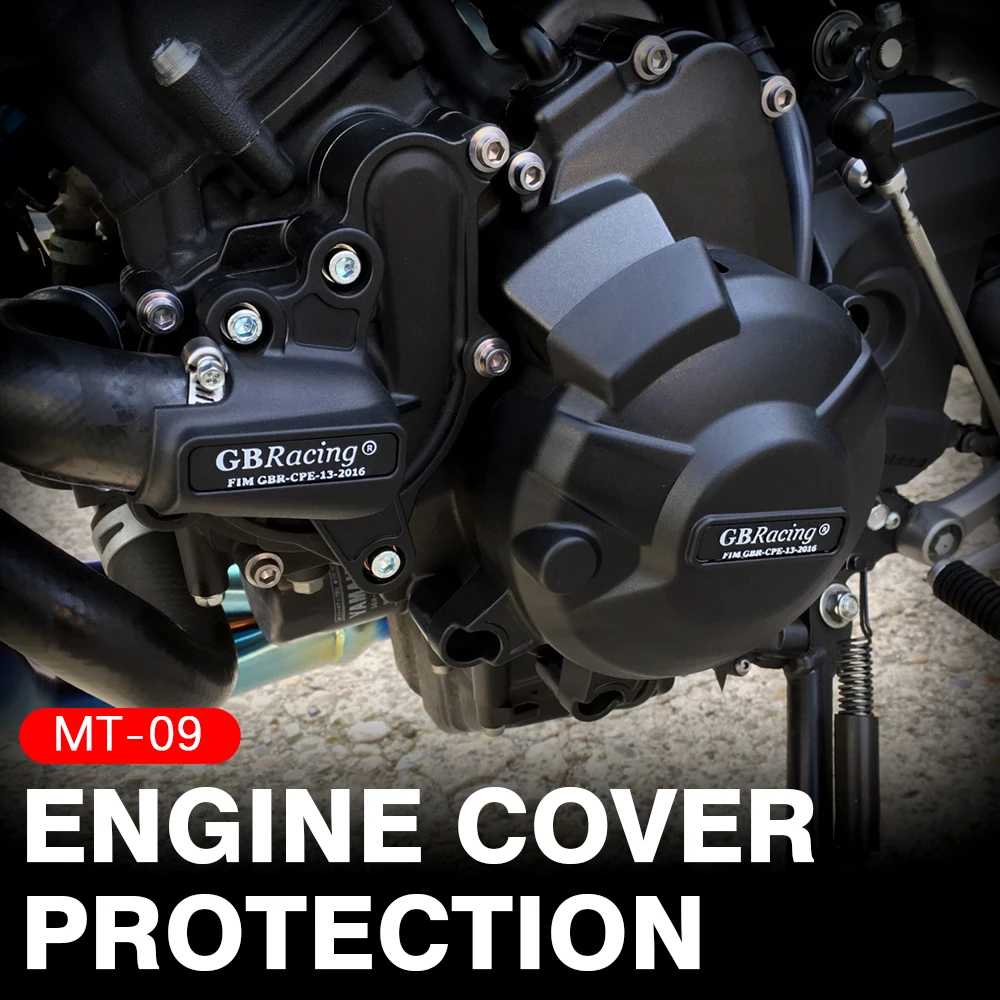 MT-09 Motocrosss Engine Cover Guard Protection For GBRacing For YAMAHA MT09 FZ09 Tracer 900 SXR900 2014-2020