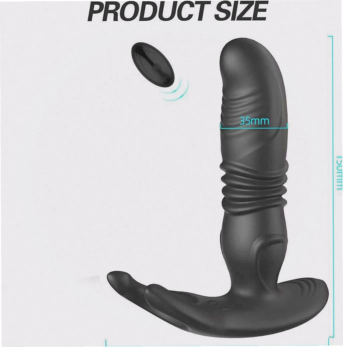 Telescopic Prostate Stimulator With Vibration For Adult Games_voghion.com