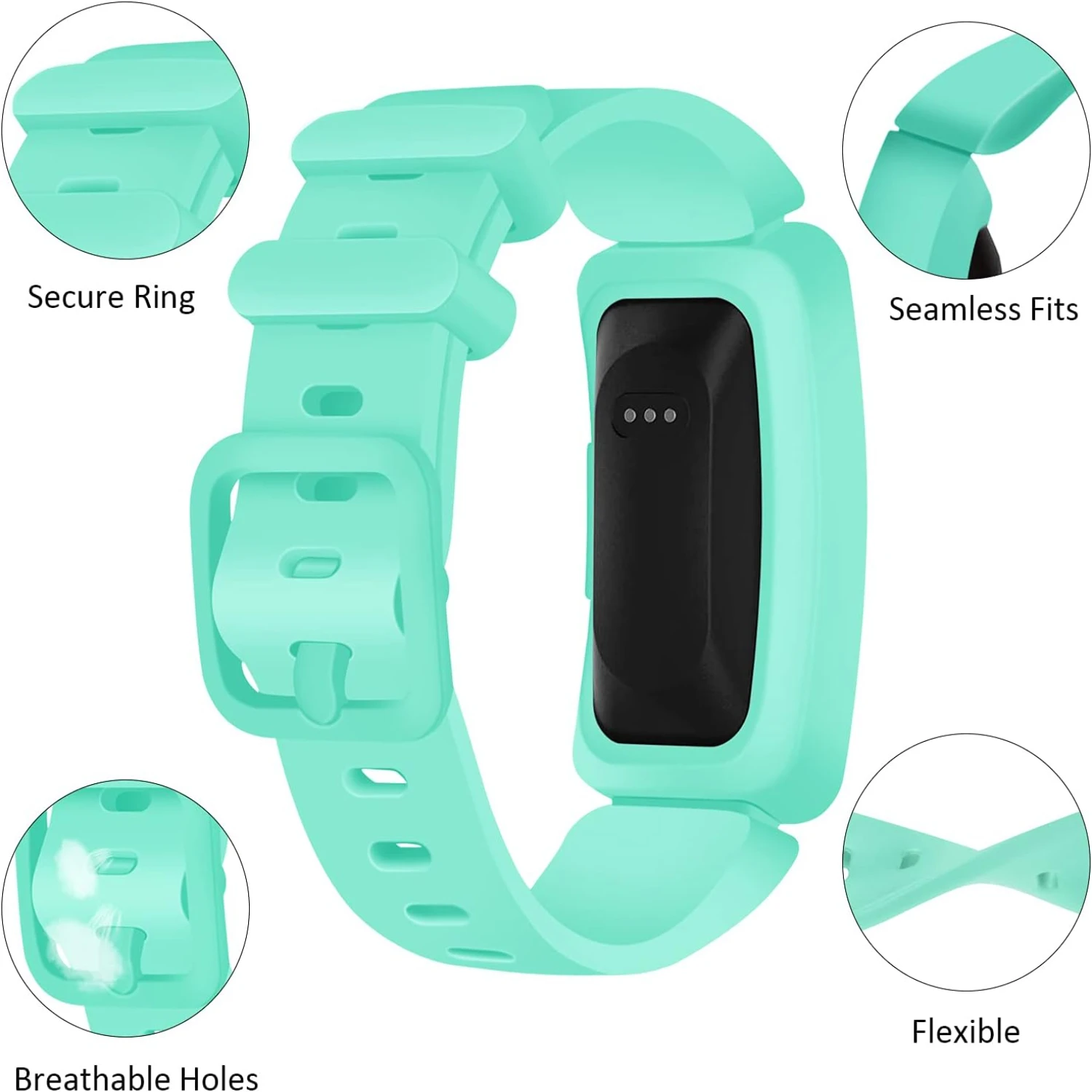 Anti-lost all-in-one strap inspire/inspire HR protective shell strap