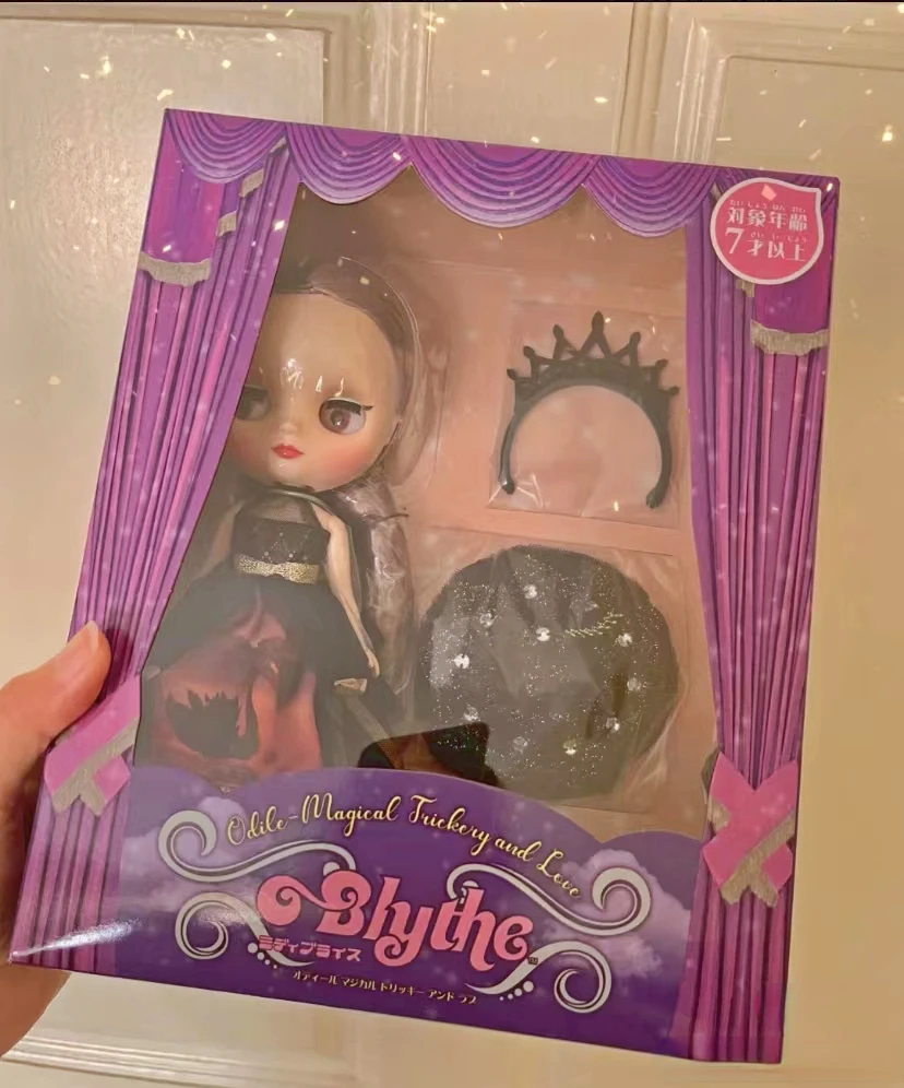 Middle Blyth Odile Magical Trickery and Love BJD Doll Black Swan Ballet Dancer Body Moveable Dolls NEW MINT IN BOX Toy Gift Girl 6 Middle Blyth Odile Magical Trickery and Love BJD Doll Black Swan Ballet Dancer Body Moveable Dolls NEW MINT IN BOX Toy Gift Girl 6