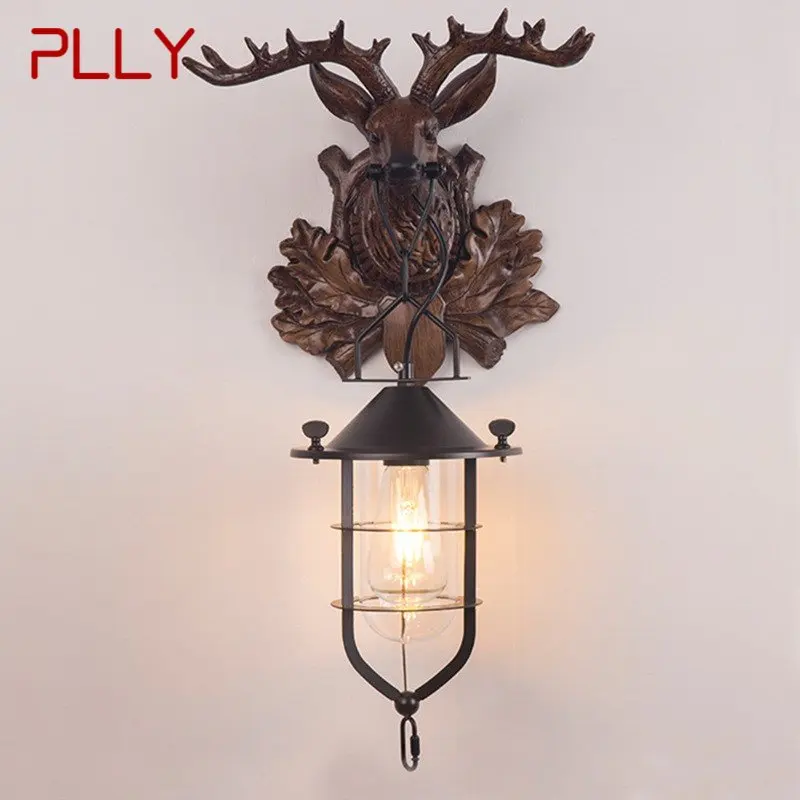 

PLLY Modern Antlers Wall Light Creative Design LED Indoor Sconce Lamp For Home Decor Living Bedroom Bedside Porch