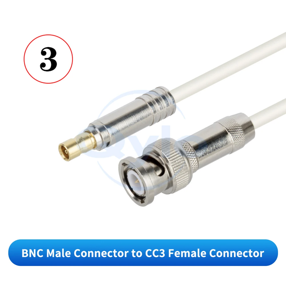 L9 auf C3 CC4 BNC Stecker-Buchse 2-Meter-Patchkabel Sprachgeräteraum DDF-Patchpanel-Überbrückungskabel (1 Stück) – Detail 8
