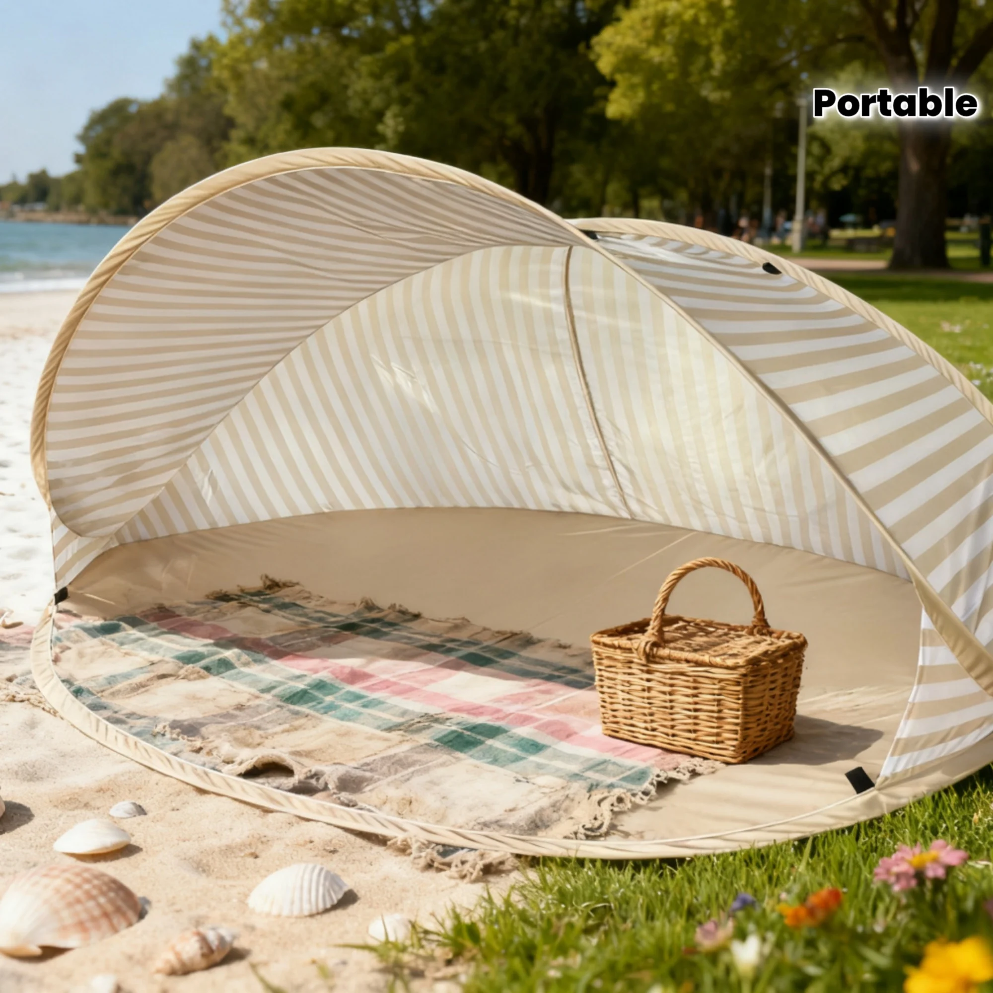 main image of 2-Person Beach Tent 2-Second