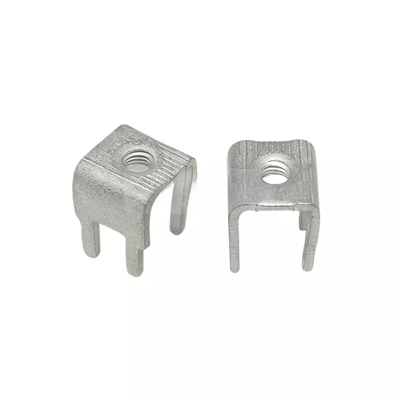 PCB-7 용접 단자 M4 PCB 단자 회로 기판 홀더 나사형 펜스형 단자대 5*10 5개