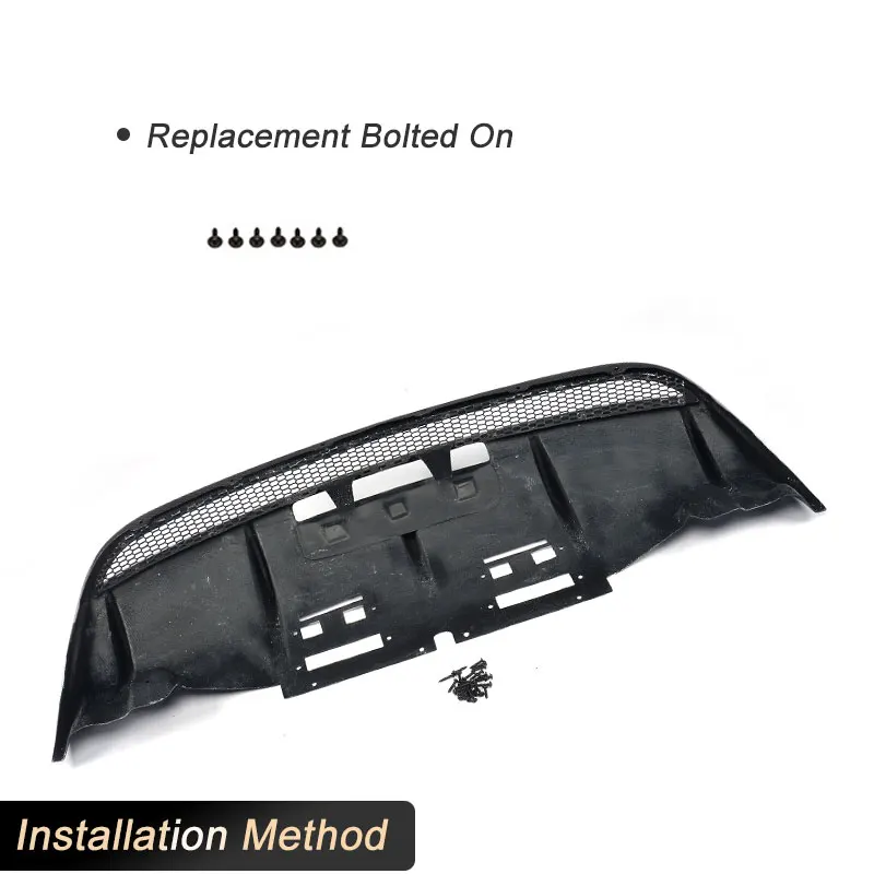 Car Rear Bumper Diffuser Lip Spoiler Carbon Fiber for Audi R8 V8 V10 GT ...