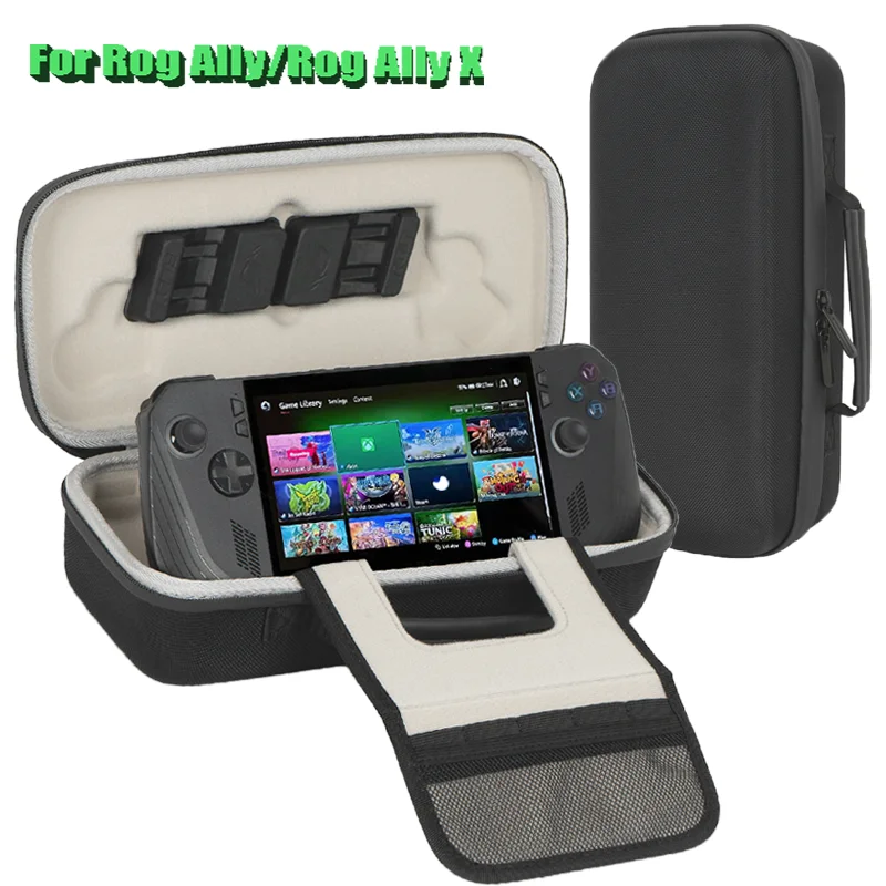 Hard Carrying Storage Bags For Asus Rog Ally/ROG Ally X Game Console Hard Travel Portable Bag Game Equipment Accessories Storage 3