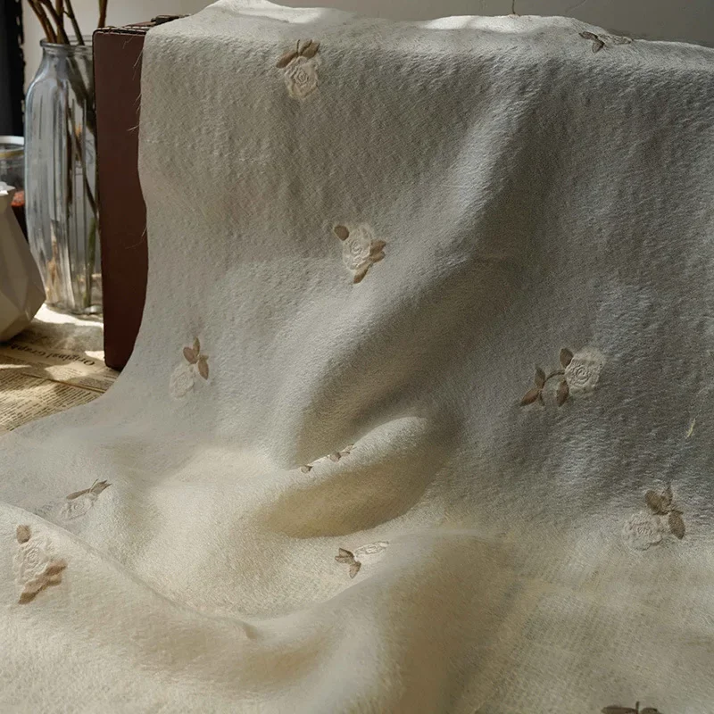 

Жаккардовая Ткань Персиковая розовая, окрашенная в пряжку, сезон весна-лето, слегка Прозрачное платье с подушкой, занавеска для шитья «сделай сам»