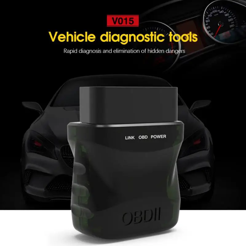 

ELM327 V1.5 OBD2 сканер Bluetooth 4,0 OBD 2 Автомобильный диагностический инструмент для IOS Android ПК ELM 327 сканер OBDII считыватель