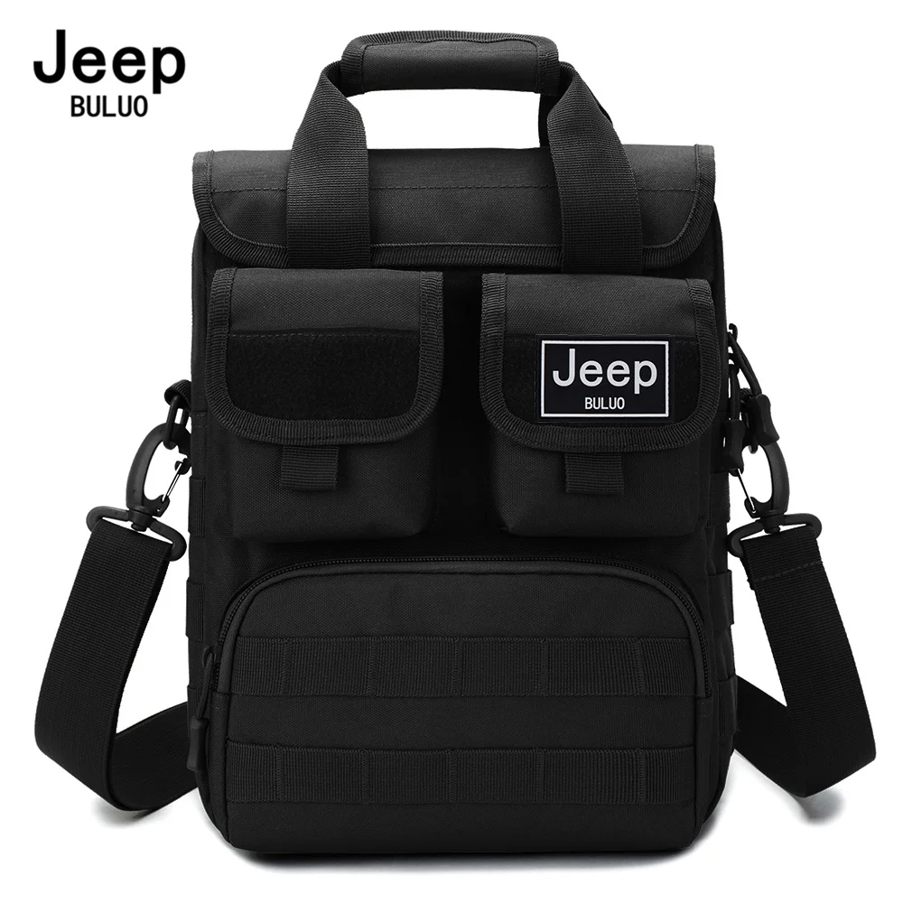 JEEP BULUO Men's Shoulder Bags Travel Large Size For Man Trend Tote