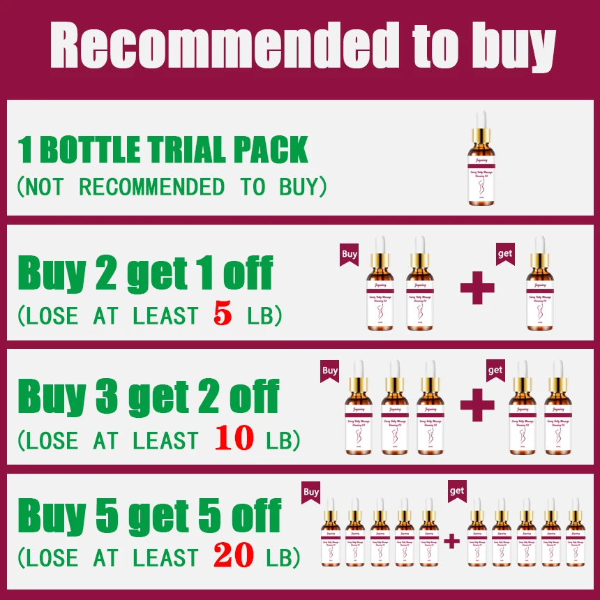 Slimming Oil Abdominal fat fast burner Fat Burning Oil Skinny Tummy Oil