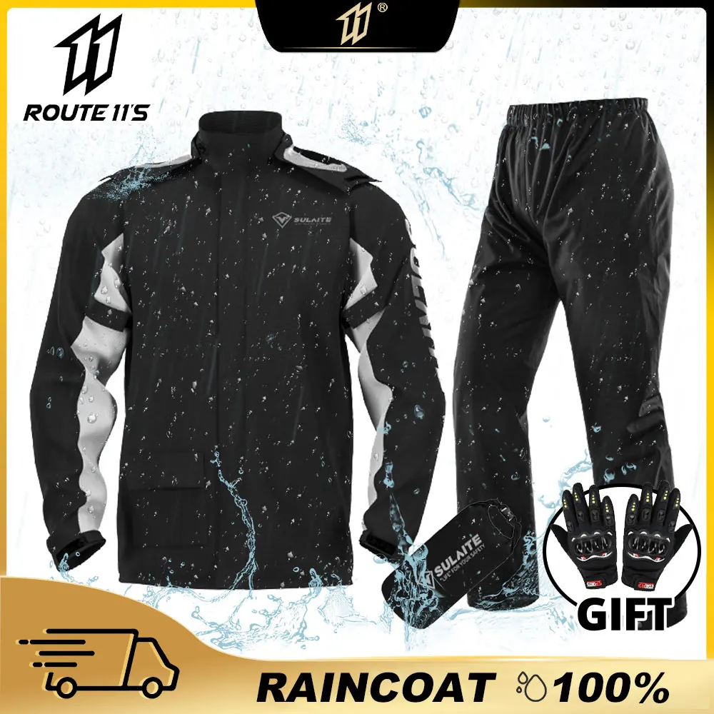 Motorcycle Raincoat Jacket Pants Rain Suit For Motorcyclist Rider Camping Hiking Fishing motorcycle jacket motorcycle raincoat raincoat suit bike raincoat