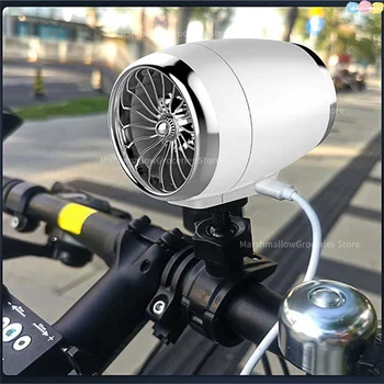 Mini ventola di raffreddamento USB portatile con treppiede Manubrio bici Ventilatore elettrico Ventilatore da ciclismo esterno per campeggio Equitazione Viaggiare A 1