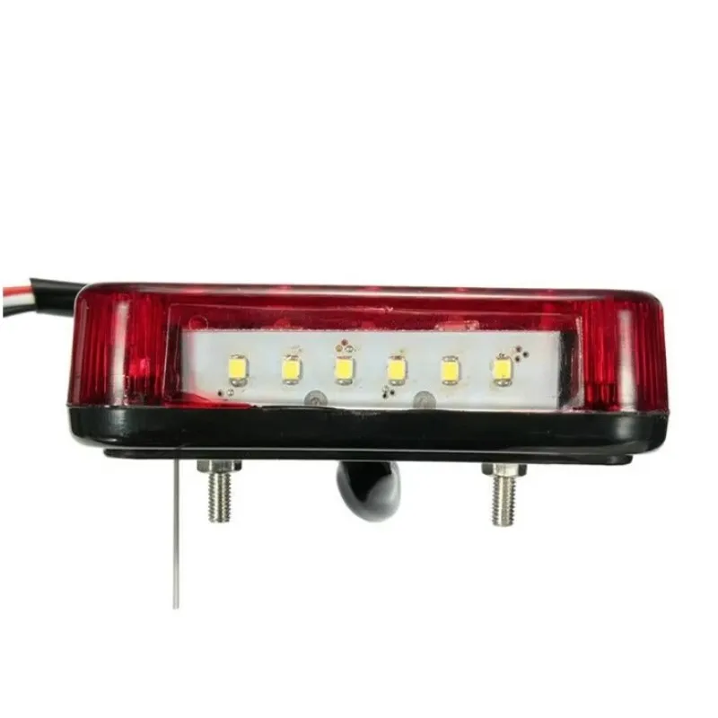 20LED 12V Waterproof Durable Car Truck LED Rear Tail Lights Warning Lights Lamp for Trailer Caravans 1pc