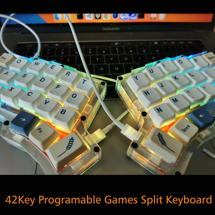 VIALKeyboardProgramable42KeyProgramableMechanicalSplitKeyboard