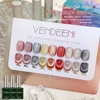 Vendeeni 9 Color/Set Crystal Cat Eye Gel Nail Polish Semi Permanent UV LED Gel Lacquer Magnetic Cat Eye Gel Varnish For Nail Art 1