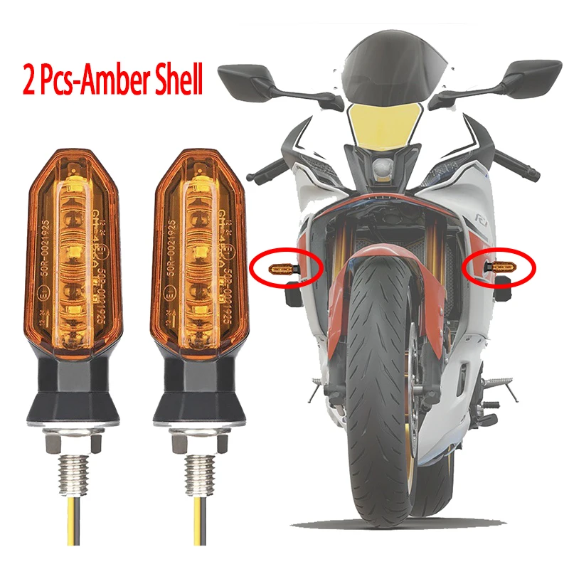 2 x Amber Shell