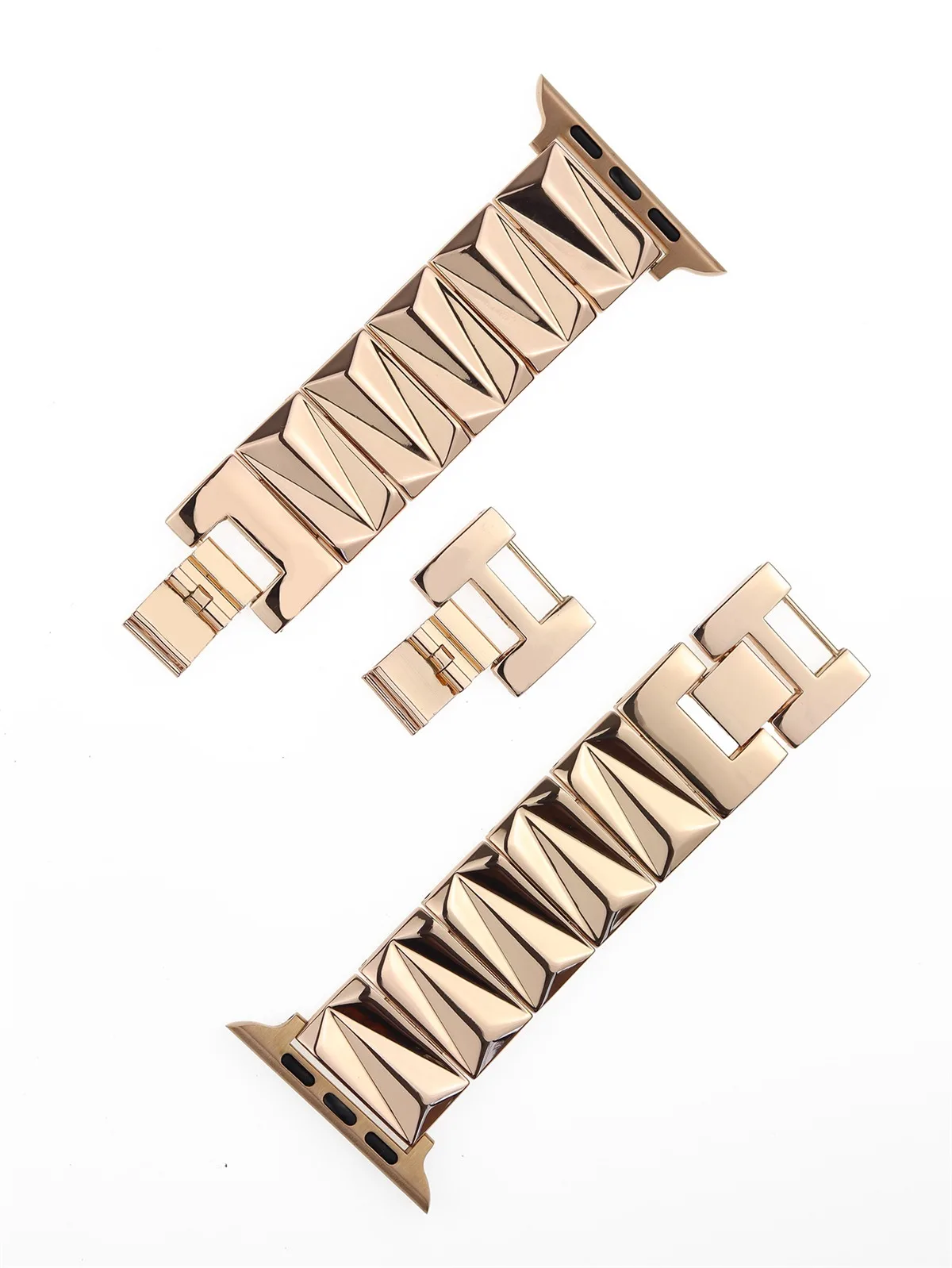 Kellon ranneke iWatchille 42/44/45/46/49mm 38/40/41mm Metal Fashion kellohihna Watch Series Ultra2 -sarjalle 10/9/8/7/6/5/4/3/2/1_voghion.com