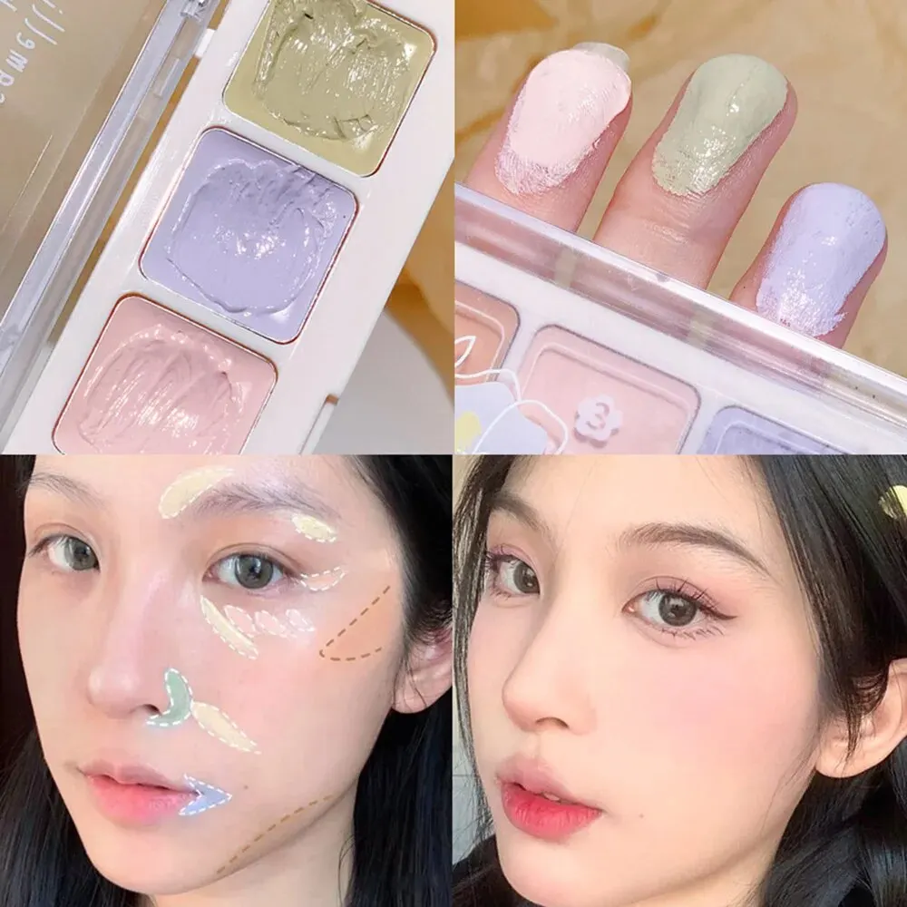 Face Concealer Palette XIXI 5 Colors Color Correcting Contouring Highlighter