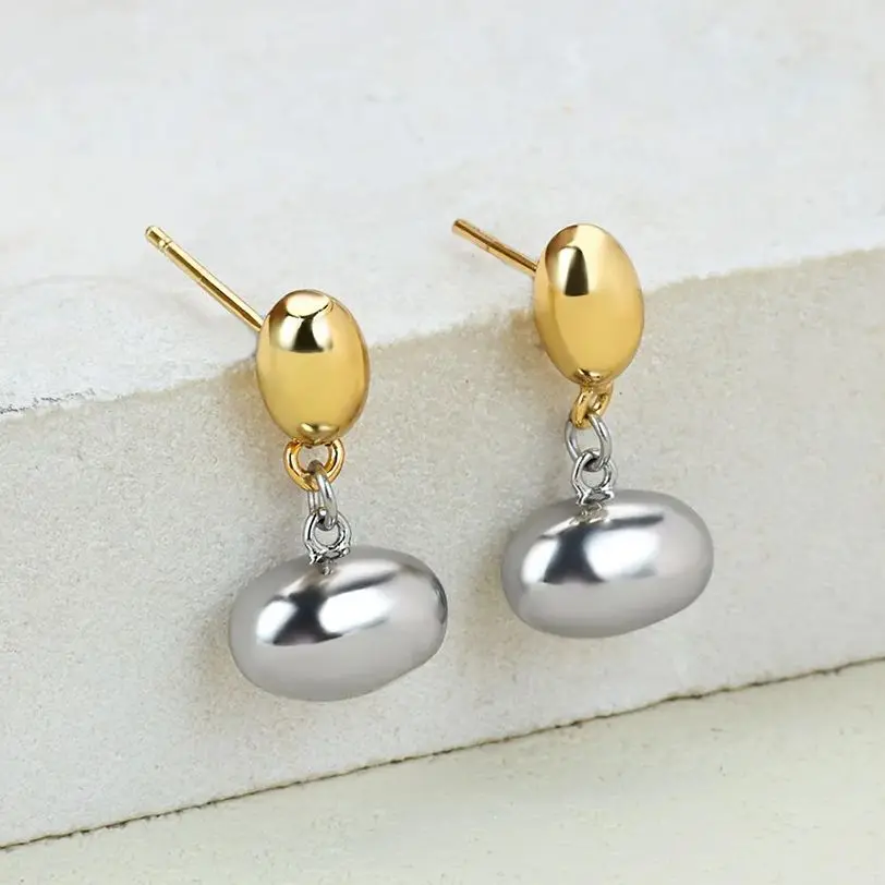 VUNDEB Earrings Fashion Aesthetic Christmas Mast Stainless Steel