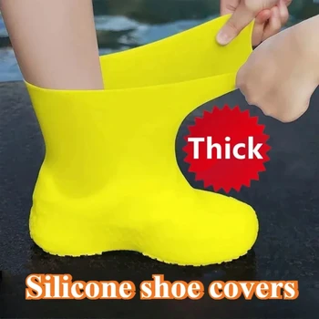 10PCS WaterResistant Shoe Protectors Rain Boot Covers for Outdoor Activities Household Gear for Garden Use