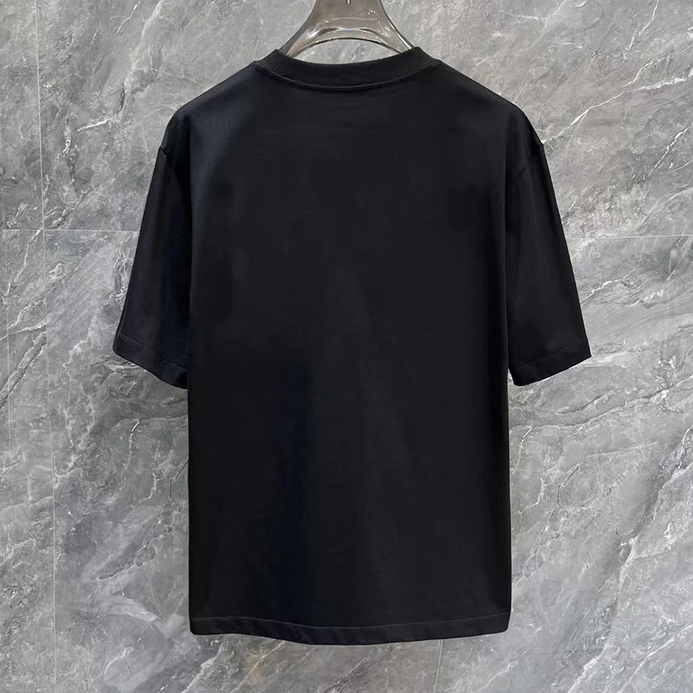 Italy Luxury Brand Replica T-shirt men's Clothing Imitation T-shirt Woman Loose Large Size Original Unisex