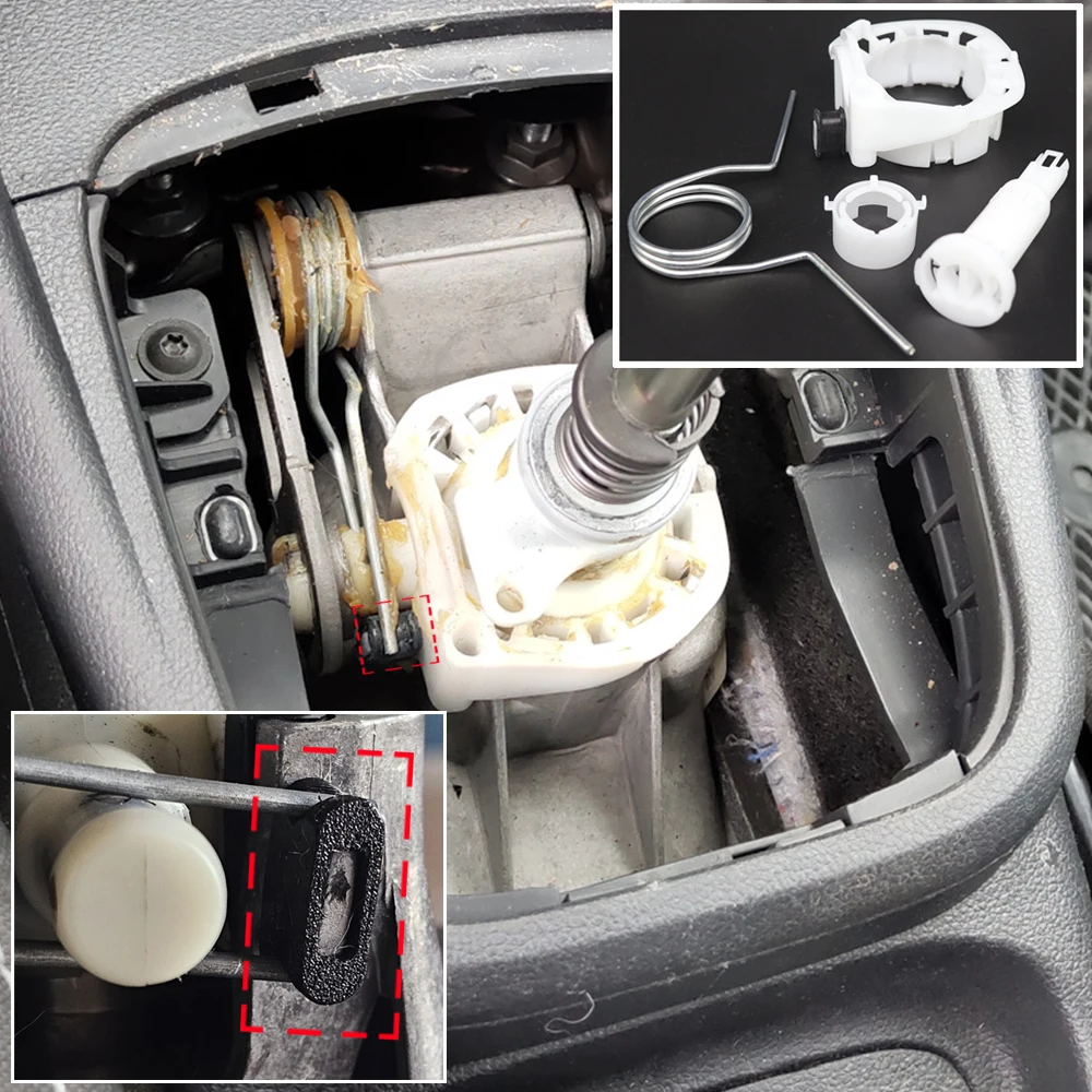 Upgrade Gear Linkage Selector Bearing Shell Shift Lever Socket Fix For Skoda Fabia 6Y 5J 1999-2014 Rapid NH Roomster 5J Citigo