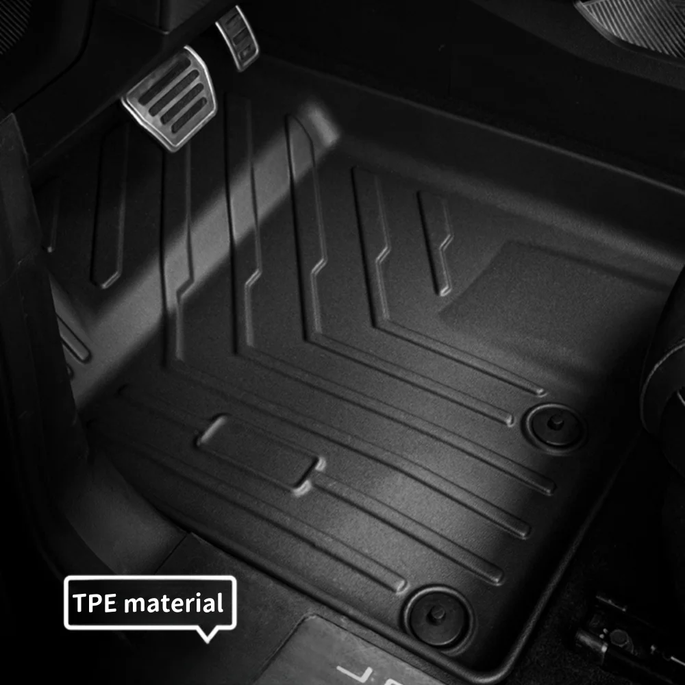 TPE Floor Mats for Chery Jetour T2 All Weather Car Mats Waterproof Anti-Slip Floor Liner Accessories