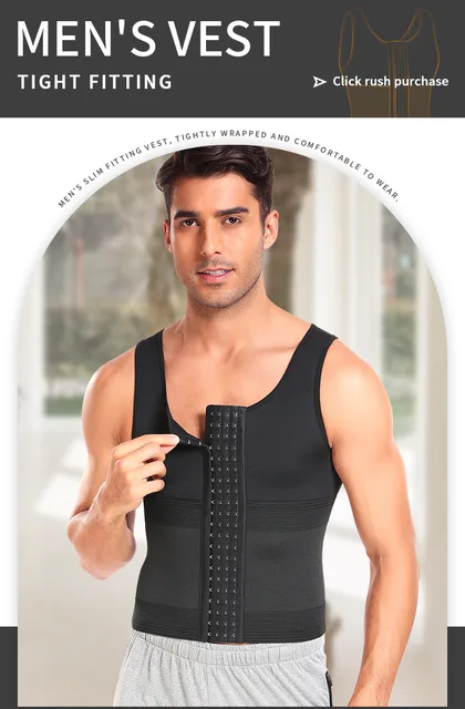 Kutting Weight Sauna Suit For Men Men Shapewear Waist Trainer