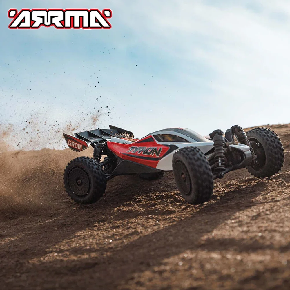 ARRMA TYPHON GROM MEGA ARA2106 4WD 2S Brushed RTR 1/18 RC Electric Remote Control Model Car Buggy Off-road Racing Toys 3