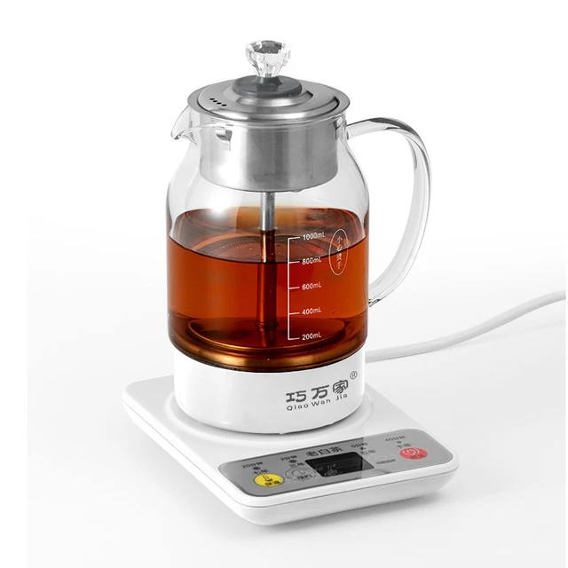 1.2l Tea Maker Household Spray Type Steaming Teapot Electric Teapot  All-in-one Tea Making Tea Stove Health Glass Tea Set 220v - Electric Kettles  - AliExpress