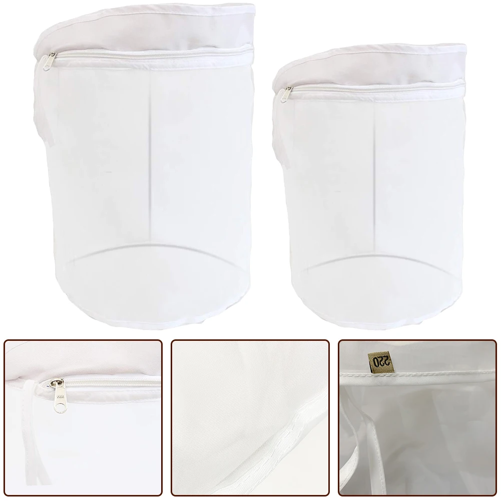 Plant Filtration Bag 2/5 Gallon Filter Bag Nylon Bubble Bags Plants Herbal Essence Extractor Plant Residue