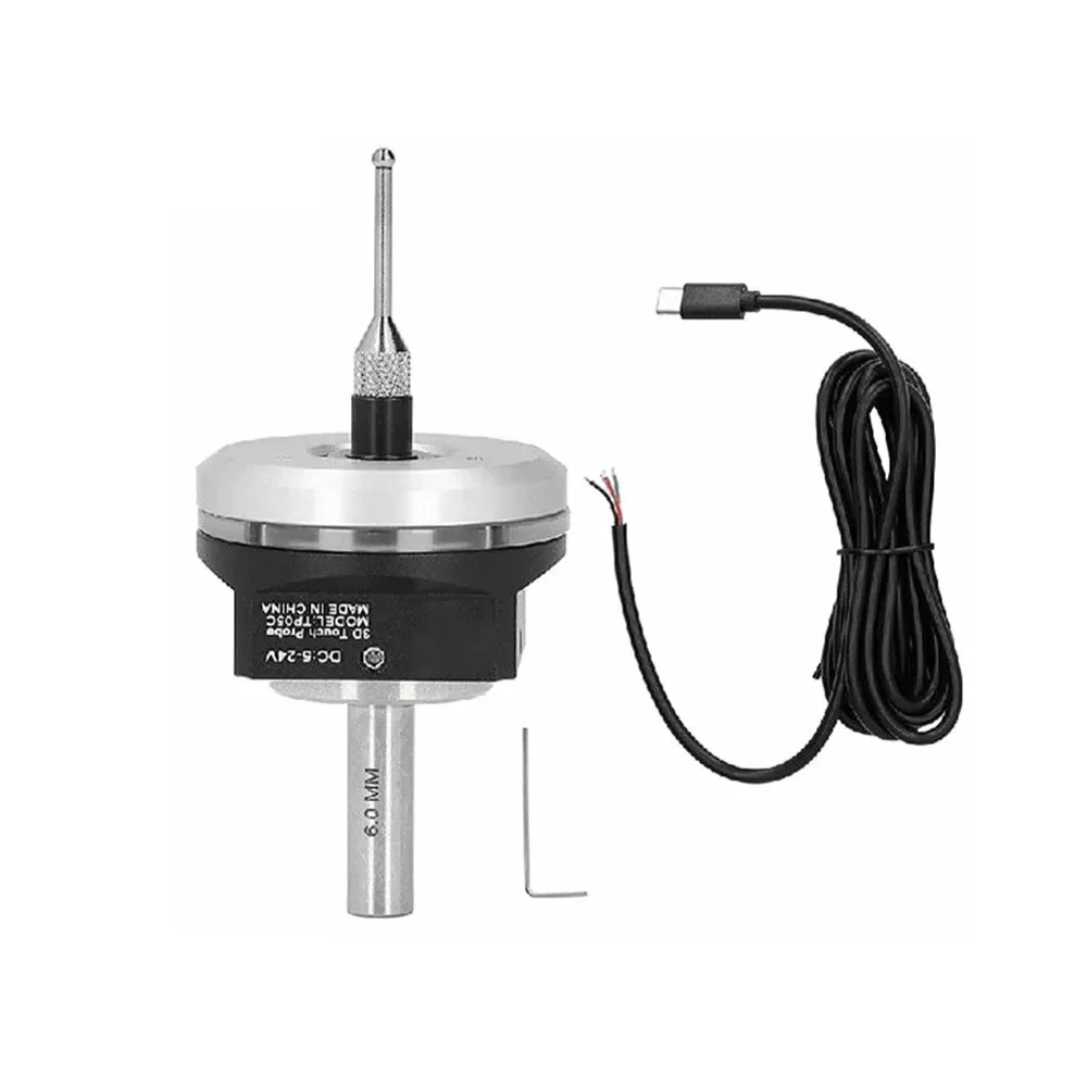 V6 anti-roll 3D Touch Probe edge finder to find the center desktop CNC probe compatible with mach3 and grbl