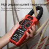 HABOTEST HT208 Digital Clamp Meter 1000A 1000V Multimeter AC DC True RMS Amperimetrica Capacitance Digital Clamp Tester 2