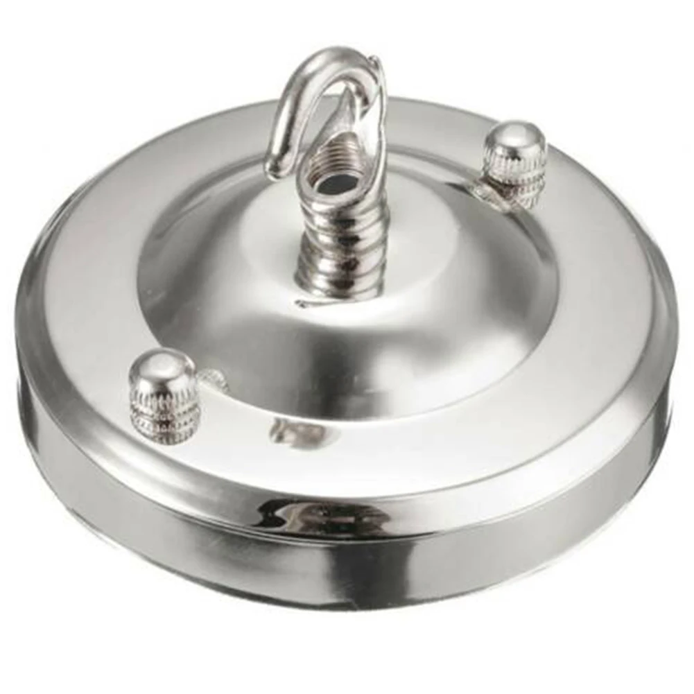 Ceiling Plate Holder Vintage Lamp Base Hook Plate Light Fitting Chandelier Decoration Hanger Pendant Lamp Parts