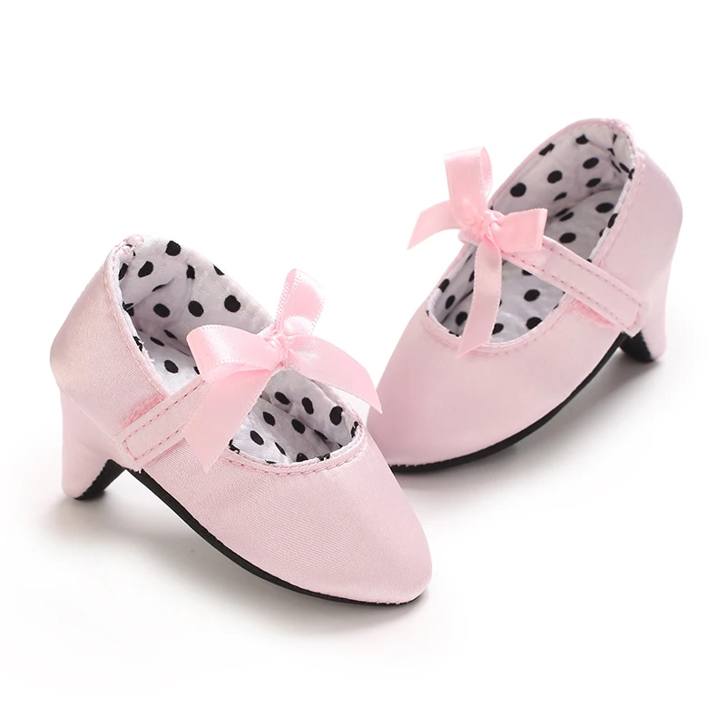 0-5 Monate Baby Mädchen Erste Prinzessin Party Schleife Weiche Sohle Frühling Herbst Kleinkind Festliche Schuhe – Detail 13