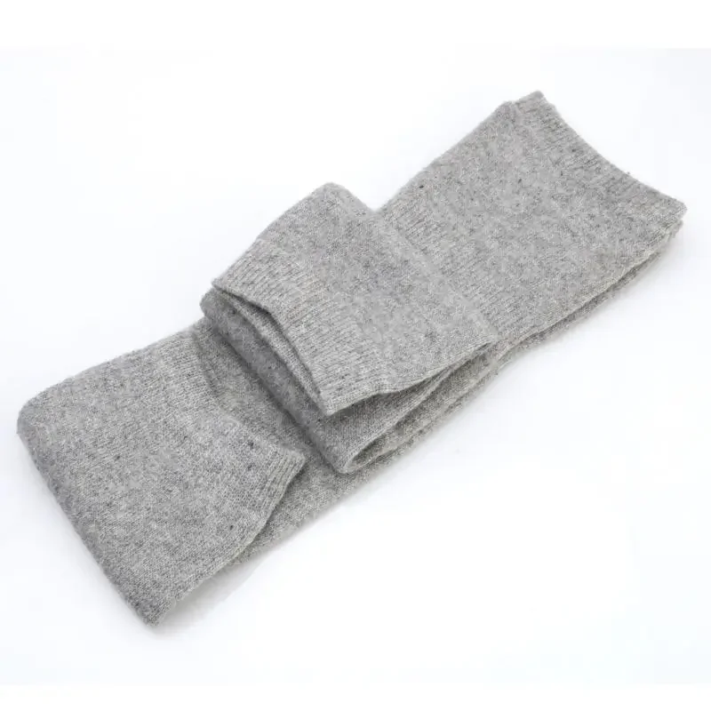 

1 Pair Womens Mens Cashmere Wool Knee Warmers Leg Warm Thigh High Socks Legging