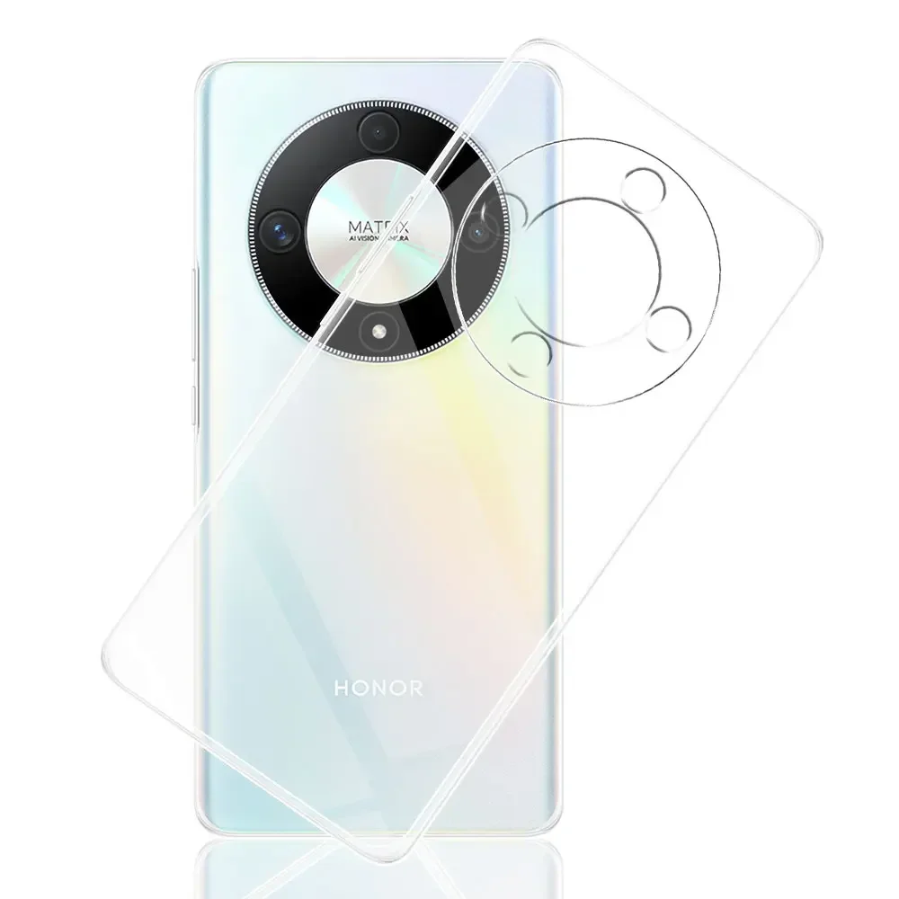 Clear Silicone Soft Case - Enhanced Protective Back Cover for Honor Magic 6 Lite 5G