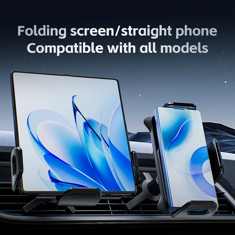Universal Car Phone Holder Charging Stand with 360° Rotation