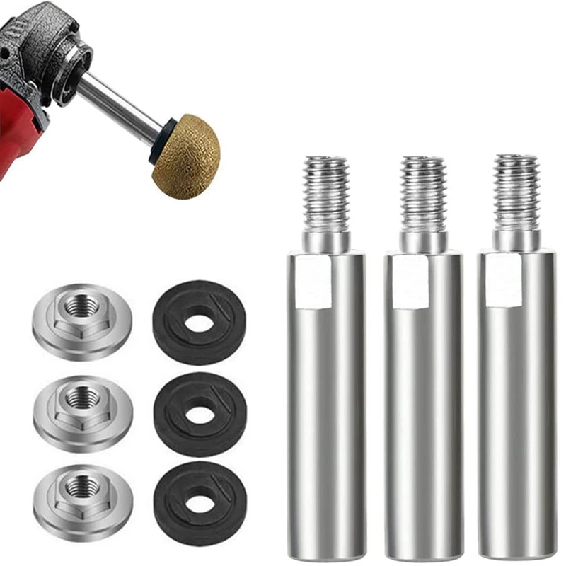 Angle Grinder Extension Connecting Rod,80mm M10 Threaded Extension