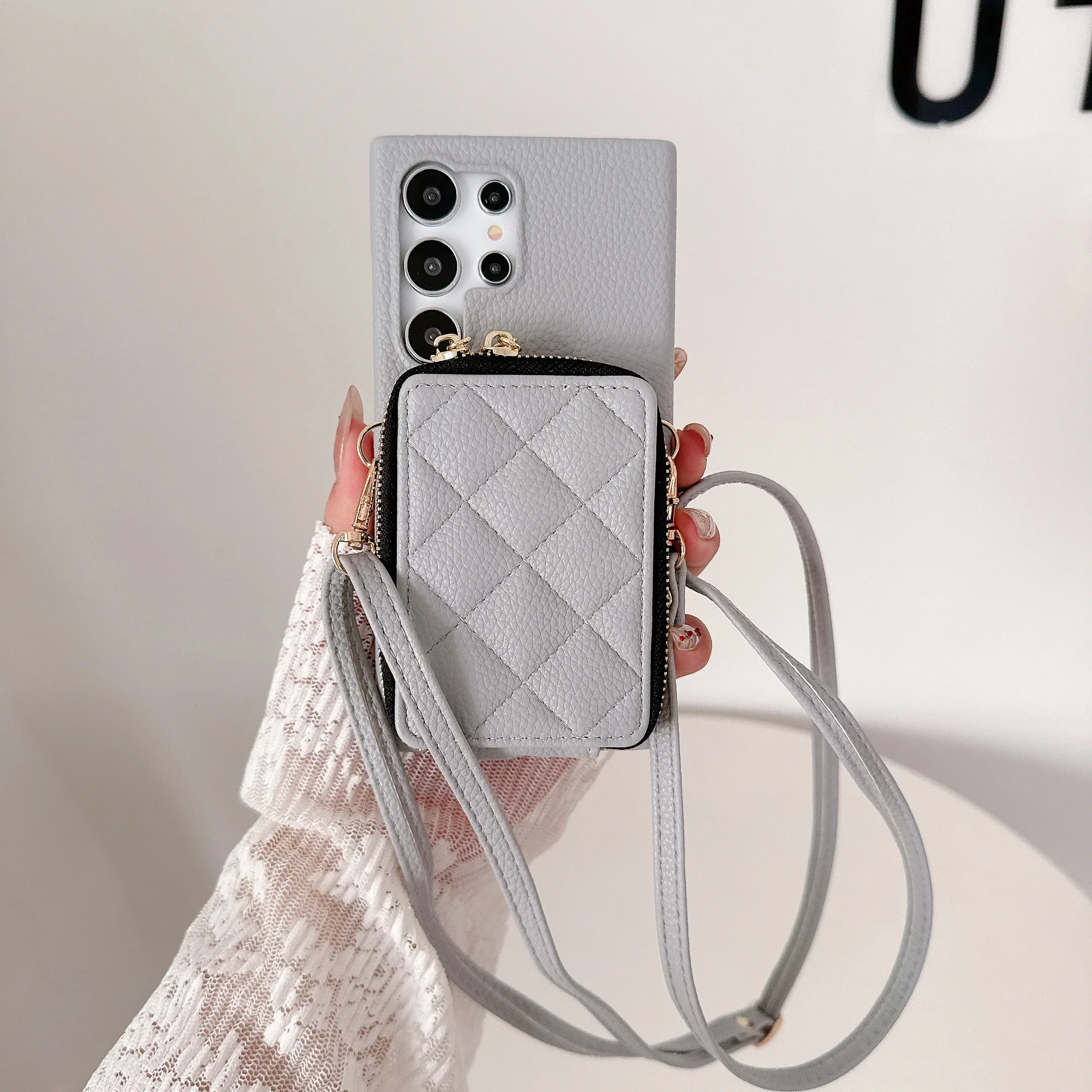 Crossbody Phone Case With Card Holder For Samsung Galaxy Models_voghion.com