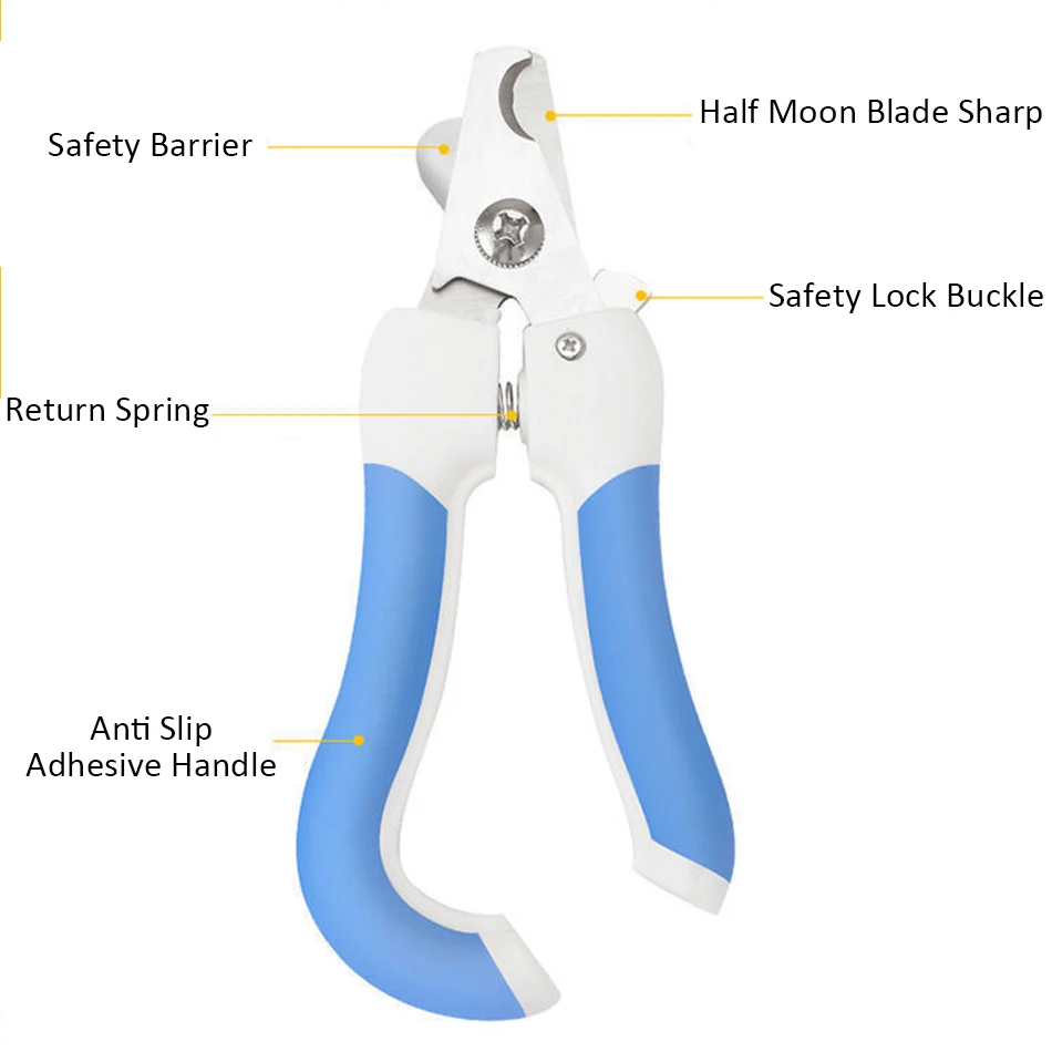 Pet Nail Clipper Dog Cat Nail Clippers Pet Claw Care Grooming Supplies Convenient Grooming Supplies когтерезка для котов