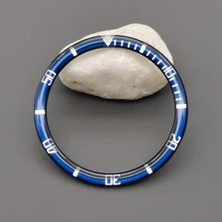 Flat Resin Aluminium Bezel Insert for Watch Cases - 39mmx32mm (A6)
