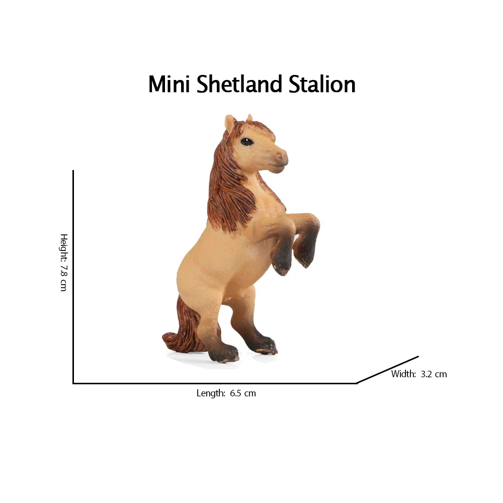 Horse Figurines Farm Animal Toy Set – Children's Gift Collection