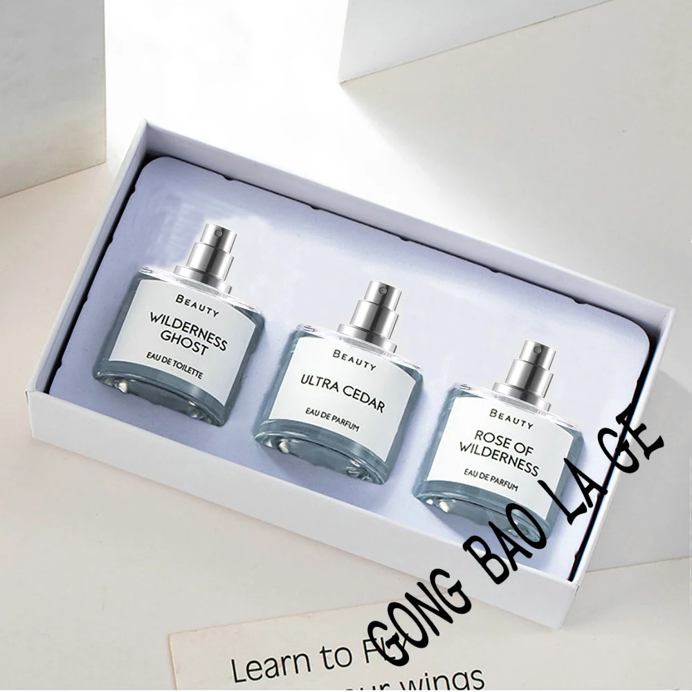 Set regalo di profumi da donna di lusso da 90 ml, fragranza floreale ai feromoni, Eau de Parfum, spray per il corpo, profumi da donna originali, spray per il corpo_voghion.com