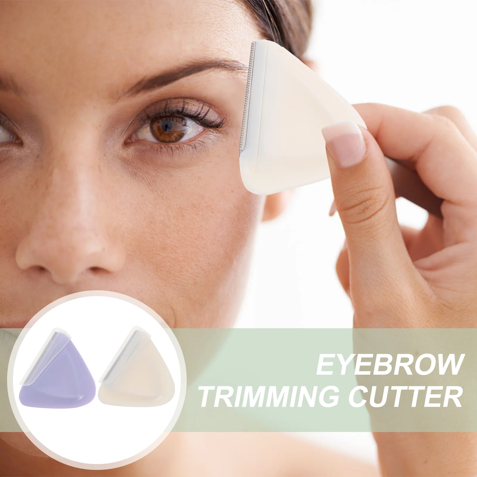 4 Pcs Eyebrow Trimmer Facial Hair Razor Face Shavers Small Remover Stainless Steel Kit