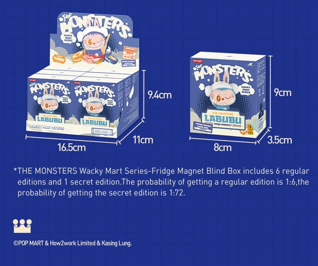 THE MONSTERS Wacky Mart マグネット　1アソートボックス POP MART: THE MONSTERS Wacky Mart Series - 1 Blind Box : Target